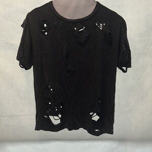 Distressed Gray T-Shirt